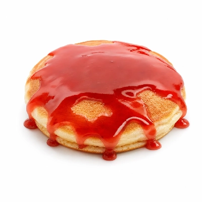 Village Inn Breakfast Items Strawberry Syrup 1 Oz Made from Scratch Pancake