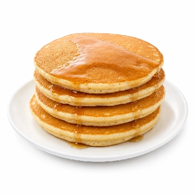 Village Inn Breakfast Items Sugar-Free Maple-Flavored Syrup 1 Oz Made from Scratch Pancake