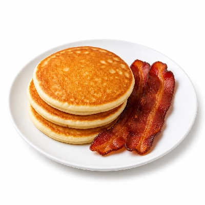 Village Inn Kids Menu Items the Vill-Inn with Buttermilk Pancakes 2 Bacon Strips