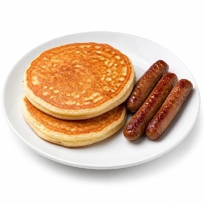 Village Inn Kids Menu Items the Vill-Inn with Buttermilk Pancakes 2 Sausage Links