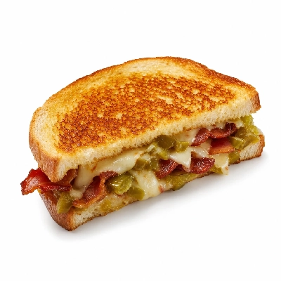 Village Inn Late Night Items Bacon & Green Chili Melt