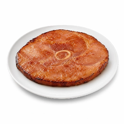 Village Inn Late Night Items Hearty Meat & Egg Special with 8 Oz Ham Steak