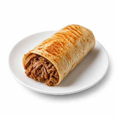 Village Inn Late Night Items Santa Fe Breakfast Burrito with Carnitas