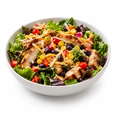 Village Inn Lunch Size Southwest Salad without Dressing for Lunch and Dinner