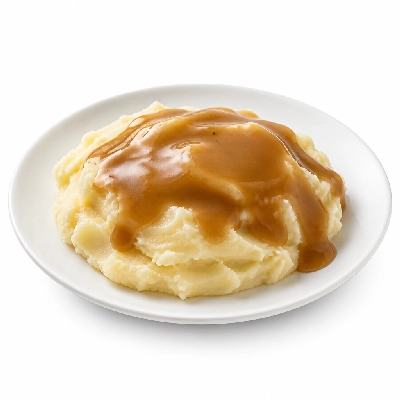 Village Inn Mashed Potatoes & Gravy for Lunch and Dinner