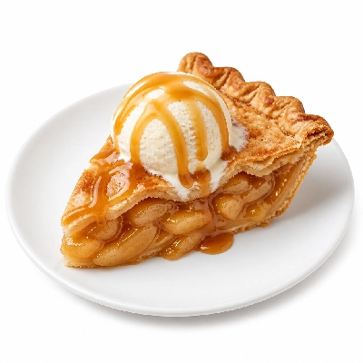 Village Inn Pie Caramel Apple a La Mode