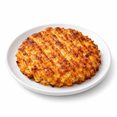 Waffle Iron Cauliflower & Cheddar Hash Browns