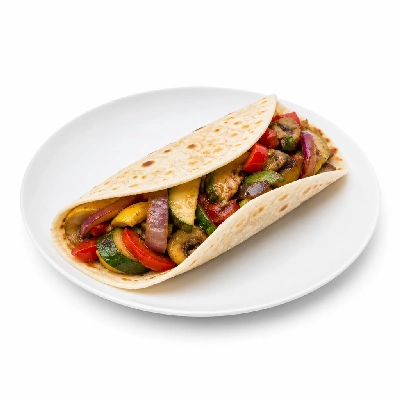Wahoo's Fish Taco 1988 Banzai Veggie Taco Side White Rice Black Beans