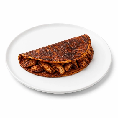 Wahoo's Fish Taco 1988 Blackened Chicken Taco Side White Rice Black Beans