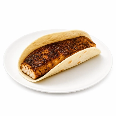 Wahoo's Fish Taco 1988 Blackened Fish Taco Side White Rice White Beans