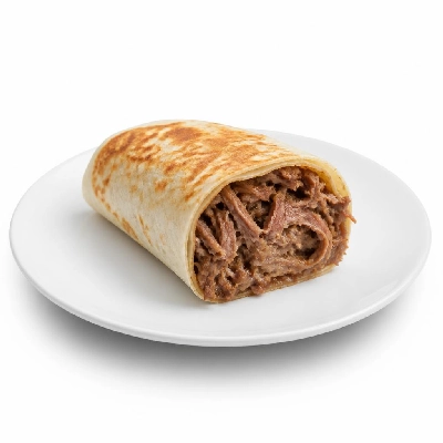 Wahoo's Fish Taco 1988 Burrito Carnitas
