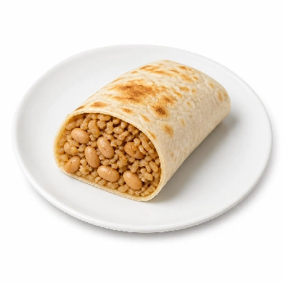 Wahoo's Fish Taco 1988 Burrito Vegetarian Brown Rice White Beans