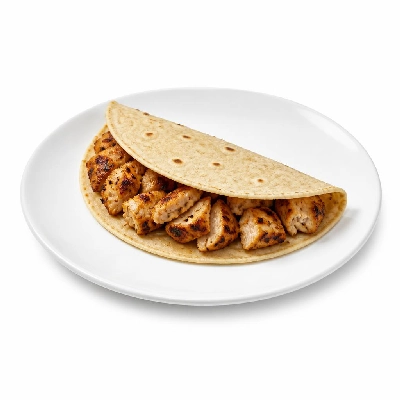 Wahoo's Fish Taco 1988 Charbroiled Chicken Taco Side White Rice White Beans