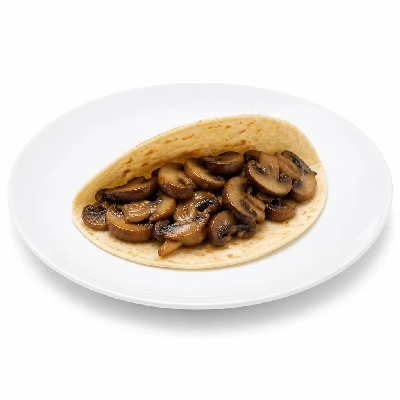 Wahoo's Fish Taco 1988 Mushrooms Taco Side Brown Rice White Beans