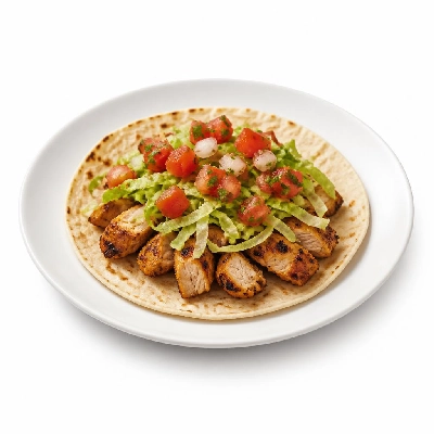 Wahoo's Fish Taco 1988 Taco Chicken Charbroiled