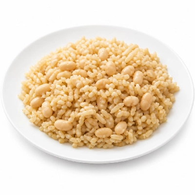 Wahoo's Fish Taco Bajalada Green Combo Brown Rice White Beans