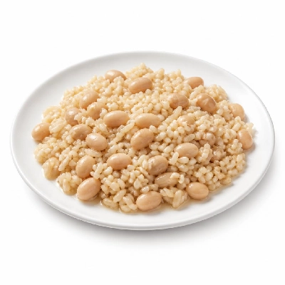 Wahoo's Fish Taco Bajalada Red Combo Brown Rice White Beans