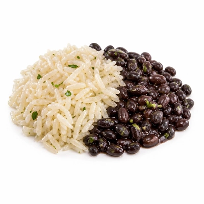 Wahoo's Fish Taco Bajalada Red Combo White Rice Black Beans