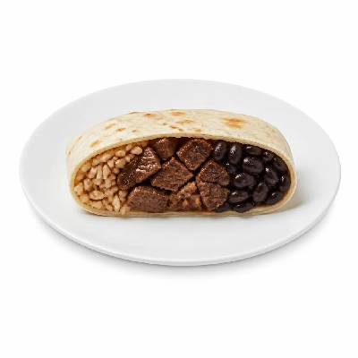 Wahoo's Fish Taco Banzai Burrito Carne Asada Brown Rice Black Beans