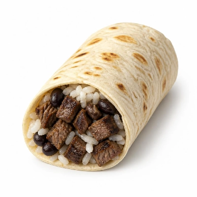 Wahoo's Fish Taco Banzai Burrito Carne Asada White Rice Black Beans