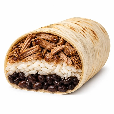 Wahoo's Fish Taco Banzai Burrito Carnitas White Rice Black Beans