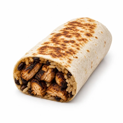 Wahoo's Fish Taco Banzai Burrito Chicken Blackened Brown Rice Black Beans