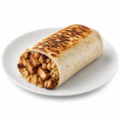 Wahoo's Fish Taco Banzai Burrito Chicken Blackened Brown Rice White Beans