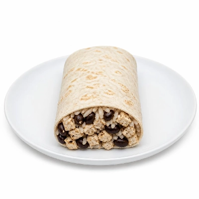 Wahoo's Fish Taco Banzai Burrito Tofu White Rice Black Beans