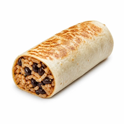 Wahoo's Fish Taco Banzai Burrito Vegetarian Brown Rice Black Beans