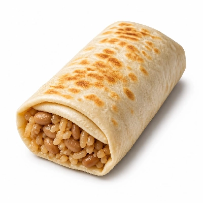 Wahoo's Fish Taco Banzai Burrito Vegetarian Brown Rice White Beans