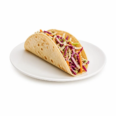 Wahoo's Fish Taco Citrus Slaw Banzai Veggie Taco Side Brown Rice Black Beans