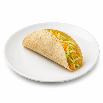 Wahoo's Fish Taco Citrus Slaw Banzai Veggie Taco Side White Rice White Beans