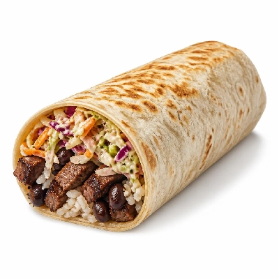 Wahoo's Fish Taco Citrus Slaw Carne Asada Burrito White Rice Black Beans
