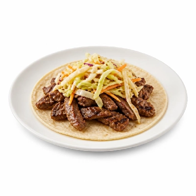 Wahoo's Fish Taco Citrus Slaw Carne Asada Taco Side White Rice White Beans