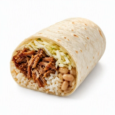 Wahoo's Fish Taco Citrus Slaw Carnitas Burrito White Rice White Beans