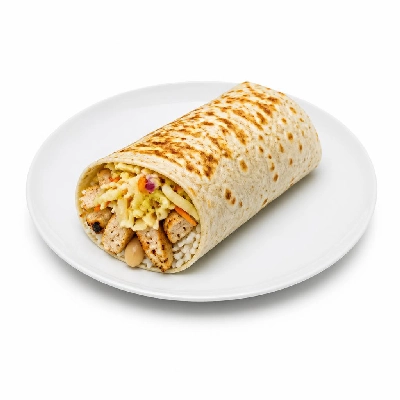 Wahoo's Fish Taco Citrus Slaw Charbroiled Chicken Burrito White Rice White Beans
