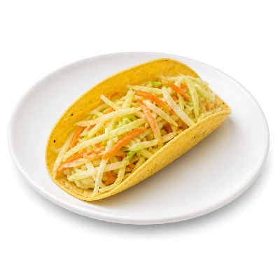Wahoo's Fish Taco Citrus Slaw Taco Banzai Veggie