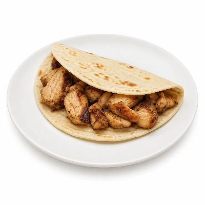 Wahoo's Fish Taco Combo Pollo Al Fuego Taco White Rice White Beans
