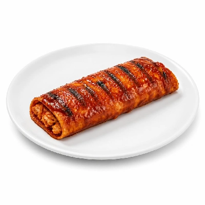 Wahoo's Fish Taco Enchilada Red Chicken Charbroiled