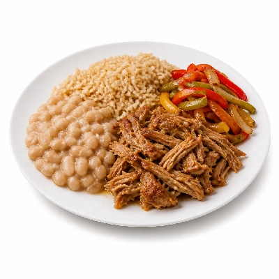 Wahoo's Fish Taco Fajita Veggie Bowl Carnitas Brown Rice White Beans