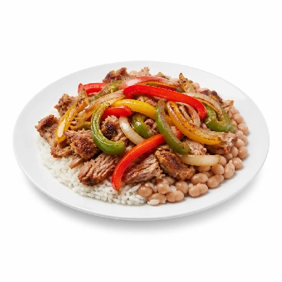Wahoo's Fish Taco Fajita Veggie Bowl Carnitas White Rice White Beans