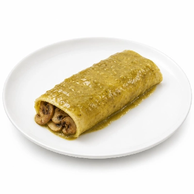 Wahoo's Fish Taco Green Enchilada Mushroom Side Brown Rice Black Beans