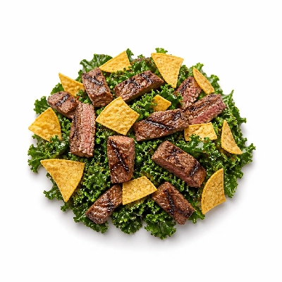 Wahoo's Fish Taco Kale Kai Salad Carne Asada with Chips