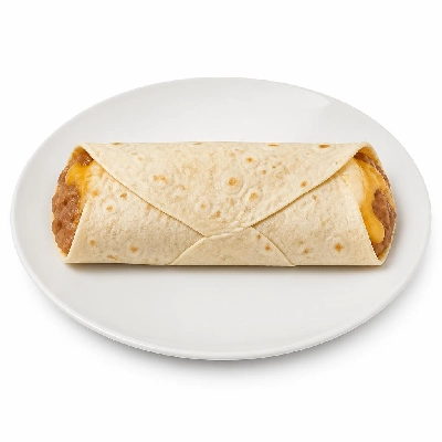 Wahoo's Fish Taco Kid's Bean & Cheese Burrito White Rice