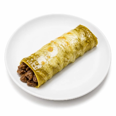 Wahoo's Fish Taco Kid's Enchilada Green Carne Asada