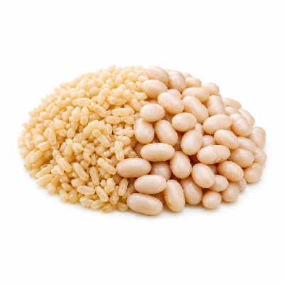 Wahoo's Fish Taco Kid's Plate Side Brown Rice White Beans