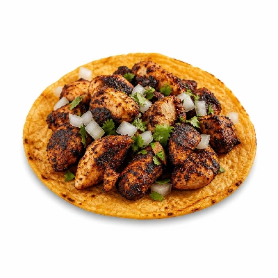 Wahoo's Fish Taco Kid's Taco Blackened Chicken