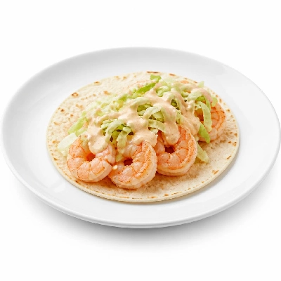 Wahoo's Fish Taco Kid's Taco Shrimp
