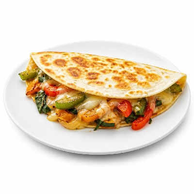 Wahoo's Fish Taco Loaded Quesadilla Banzai Veggies