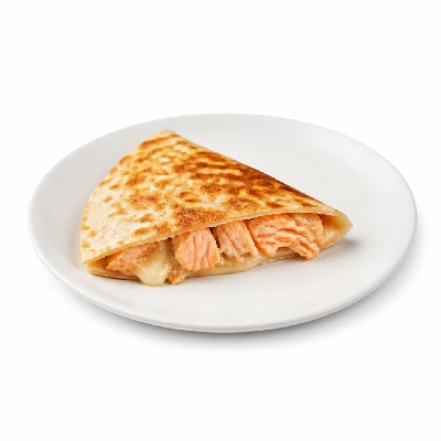 Wahoo's Fish Taco Loaded Quesadilla Salmon